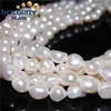 12-13mm big large hole size baroque strand real cultured genuine natural freshwater fresh water pearl beads