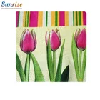 Personalized Design Pink Tulips Appealing Party Napkins