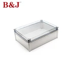 B&J Custom Outdoor IP68 Waterproof Abs Plastic Enclosure Cable Junction Box