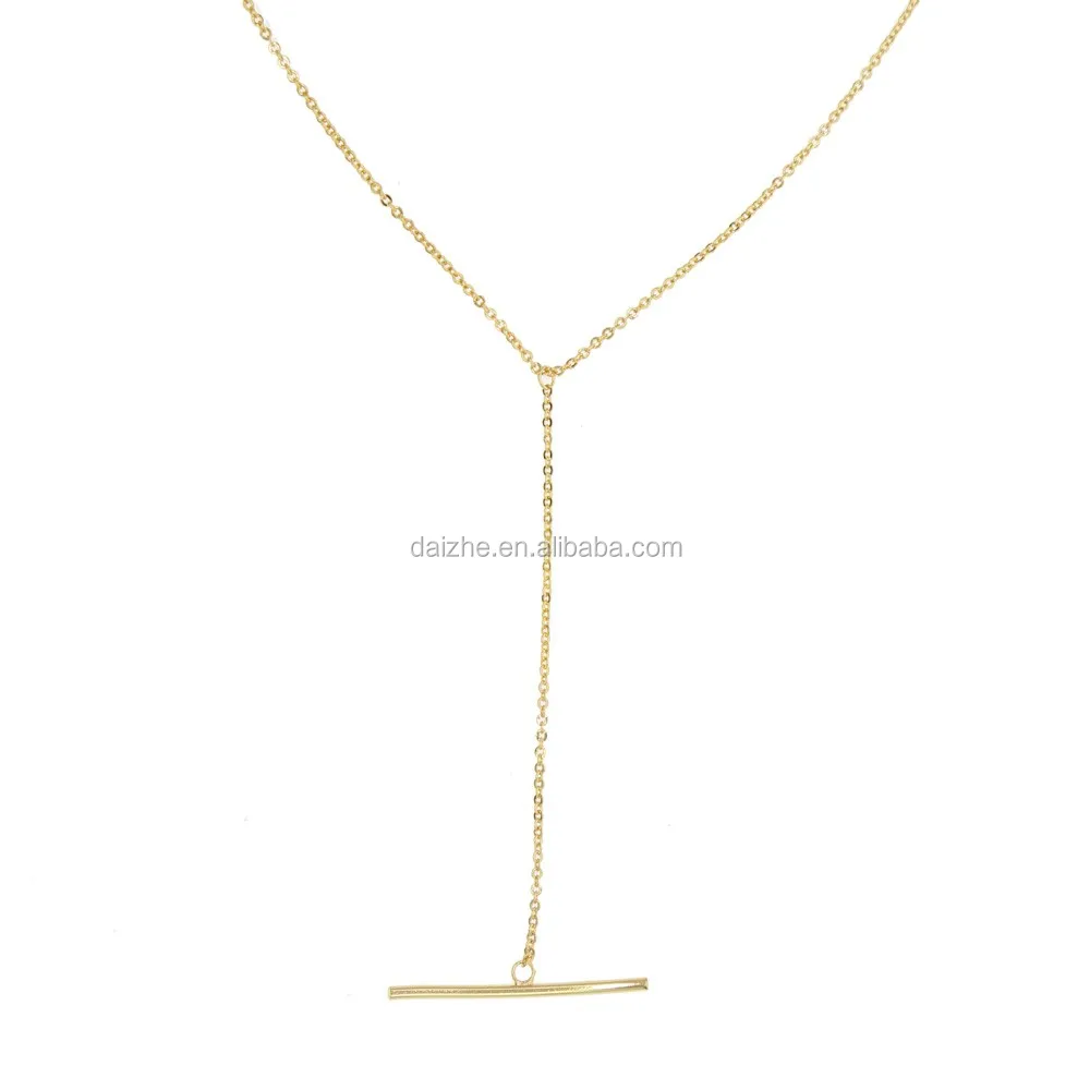 2021 fashion yellow gold women bar charm y necklace wedding mulity charm pendant necklace, Black
2021 fashion yellow gold women bar charm y necklace wedding mulity charm pendant necklace, Black