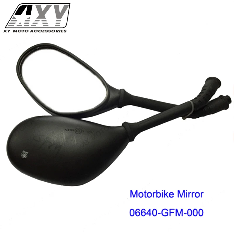 Good quality New Model Black  Rear Mirror for SCR110 part no. 06640-GFM-000