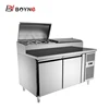 used subway sandwich prep table refrigerated chiller with GN pan