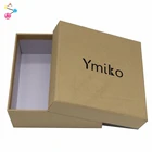 Hot sale small brown custom kraft paper packaging gift box
