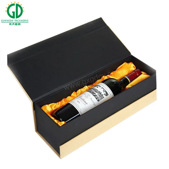 custom made recycled round wine gift packaging paper box