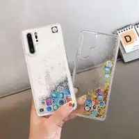 

Flowing Liquid Floating Sparkle Glitter Soft Phone Case For Huawei P20/P20 Lite/P20 Plus/P30/P30 Lite/P30 Pro Case