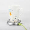 4 USB hub coffee tea cup warmer mug heater