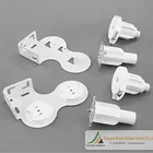 Double curtain accessory for roller blinds rods