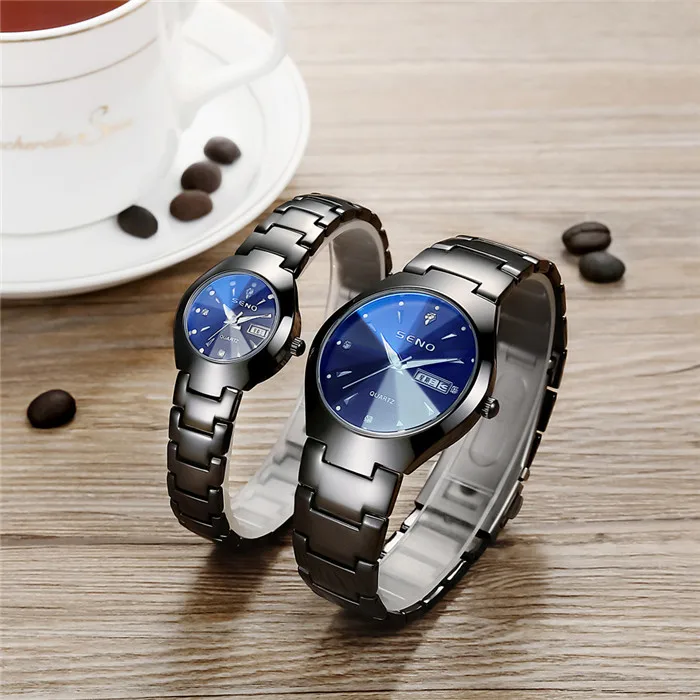 Luminous Pair Couples watch, cool quartz best couple wrist watch, men and women, White black
Luminous Pair Couples watch, cool quartz best couple wrist watch, men and women, White black