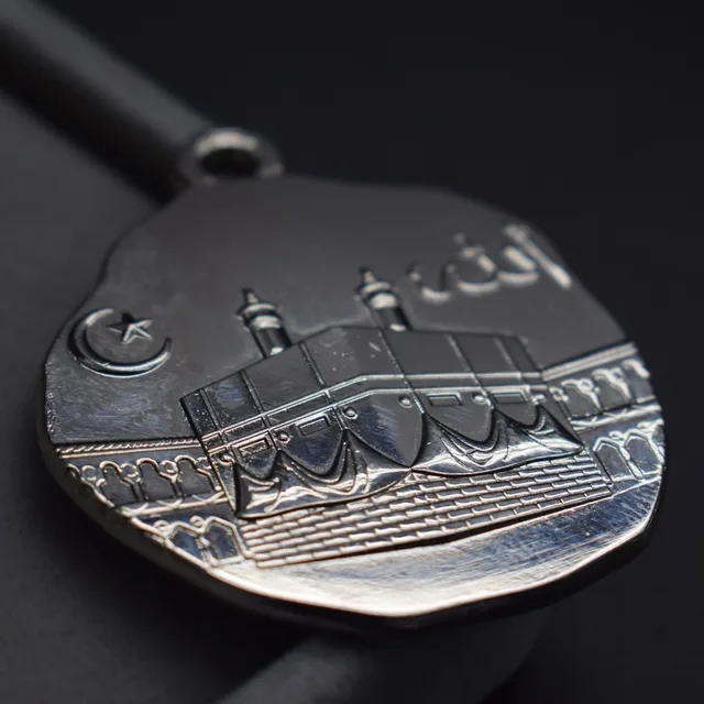 cheap manufacturer customized design plating silver medal