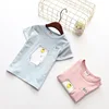 Wholesale summer baby tee shirts custom print cotton children tee shirt