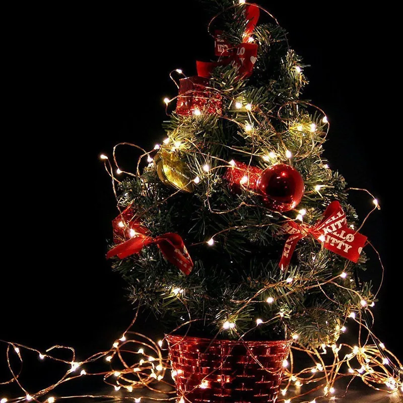 christmas tree led string lights