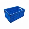 plastic foldable crate Collapsible Cheap Plastic Container with Wheels