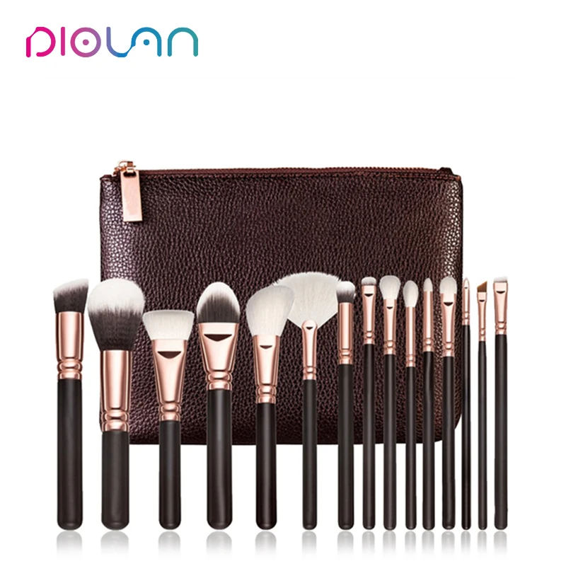 15pcs wholesale rose gold professional makeup cosmetic brush, Pink;black or customized color
15pcs wholesale rose gold professional makeup cosmetic brush, Pink;black or customized color