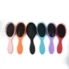 Hair Extension soft nylon Plastic Handle Material Rhinestone hair brush
