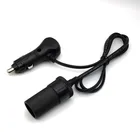 Car cigarette lighter plug with switch and car cigarette lignter socket