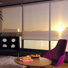 Guangzhou Curtain Times custom made sunscrenn solar blackout window roller shade