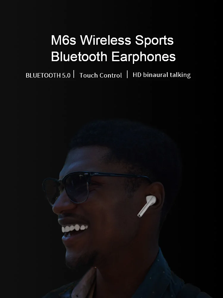Best Selling New Wholesale Single Ear Binaural M6s Bluetooth True Wireless Stereo Earbuds - ANKUX.COM