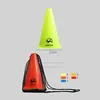 Factory sale various good quality sports training cones with a carry bag - 10pcs for a set with 5 colors