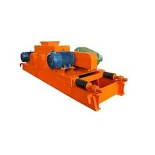 Professional manufacturer 10TPH limestone double roller crusher