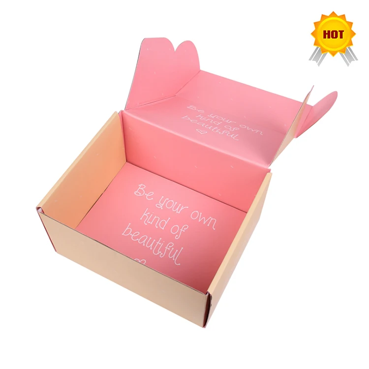 box design manufacturers e flute paper corrugated box packaging