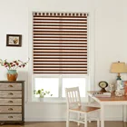 Hot sale simple professional window shades woven plain fabric roller blinds