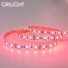 Super bright 3 chip in 1 led SMD 5050 12v 220v rgb led strip