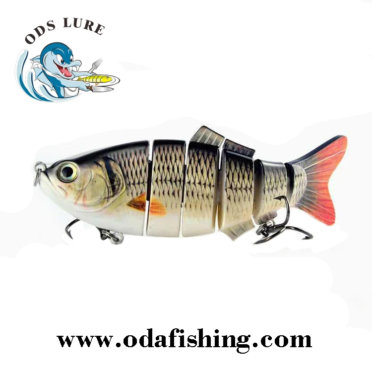 Factory Direct Artificial bait type abs jointed swim bait fishing lures 6 segment swimbait on sale, Real print, paint, holo foil, or oem
Factory Direct Artificial bait type abs jointed swim bait fishing lures 6 segment swimbait on sale, Real print, paint, holo foil, or oem