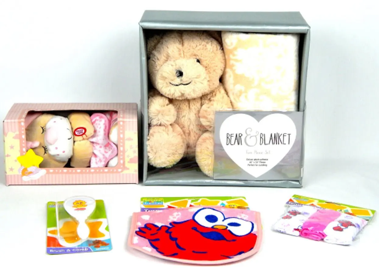 bedding unique baby gifts 6 piece baby blanket baby gift set