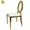 Gold Frame Round Back Famous Designer Dining Chair Used For Hotel