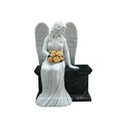Marble Tombstone Natural Stone Black Chinese Gravestones Marble Tombstone