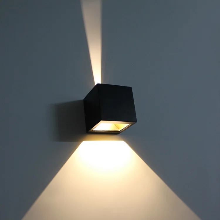 Exterior Led Wall Lighting Modern Outdoor Light Up Down Lamp For Garden Surface Mounted