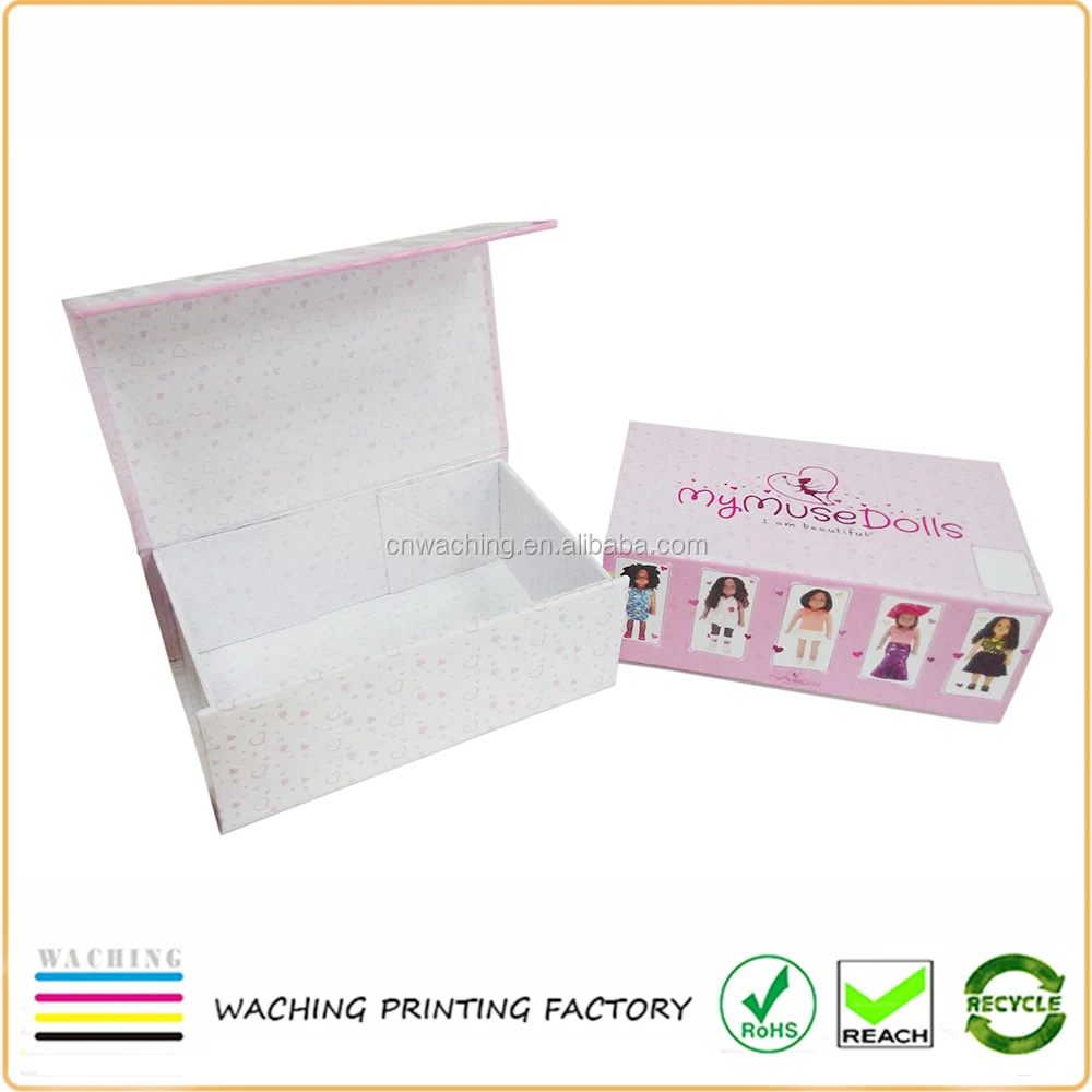 custom magnet closed paper gift foldable box