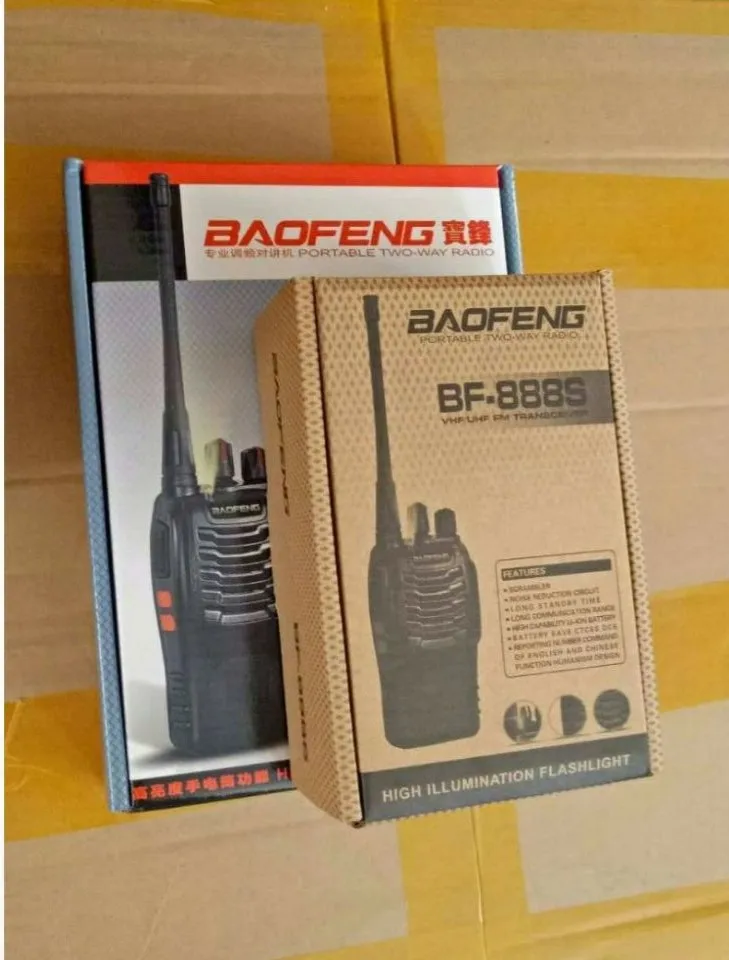 Baofeng BF-888 S Walkie Talkie Radio Portatile BF-888S 5 W 16CH UHF 400-470 MHz 888 s - ANKUX.COM