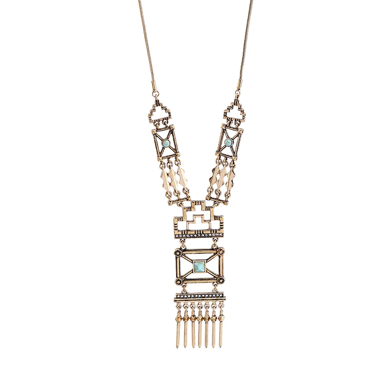 xl00170b Russian Retro Gold Fashion Design Jewelry Wholesale Women Turquoise Boho Necklace, As picture
xl00170b Russian Retro Gold Fashion Design Jewelry Wholesale Women Turquoise Boho Necklace, As picture