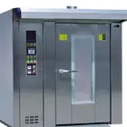 Bread baking machine/gas rotary rack oven(real manufacturer,CE,ISO9001)
