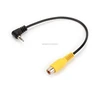 2.5mm Stereo Jack Plug to RCA 3.5mm Adapter for GPS AV-in Converter Video Cable
