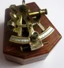 Brass Marine Antique Finish Nautical Sextant with Wood Box, Item number Sai-2610