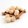 Factory Wholesale For Jewelry Making Natural Wood Teething Beads
