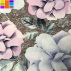 New designs 3D ion printed velvet fabric for upholstery sofa