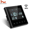 HY03WE-4 WiFi Smart Heating Room Thermostat for Ios / Android adjustable thermostat temperature control