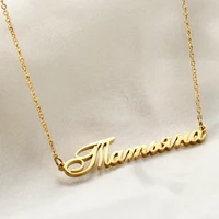 Fashion Women Personalized Name Necklace Pendant New High Quality Stainless Steel Custom Jewelry Necklaces For Gift Accessories
Fashion Women Personalized Name Necklace Pendant New High Quality Stainless Steel Custom Jewelry Necklaces For Gift Accessories