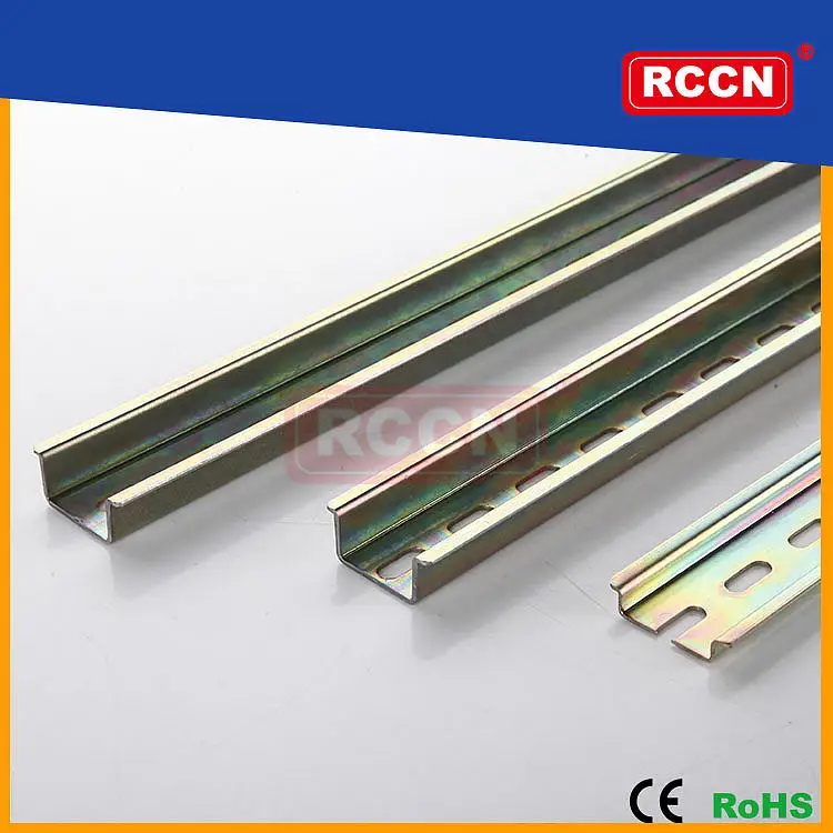 Rccn Steel Din Rail,Zinc Coated Din Rail,Metal Din Rails Ts35/7.5/1.0