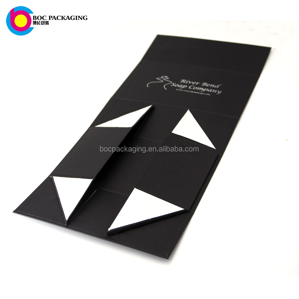custom made foldable handmade soap gift box