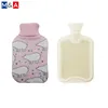 China wholesale custom pvc hot water bottle with cover