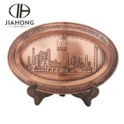 Silver Crafts Plate Fast Sale Promotional Military Silver Metal Crafts Commemorative Letter Logo Plate
