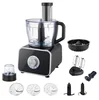 Plastic housing with glass panel 3.2 plastic bowl with large feeding mouth food processor set
