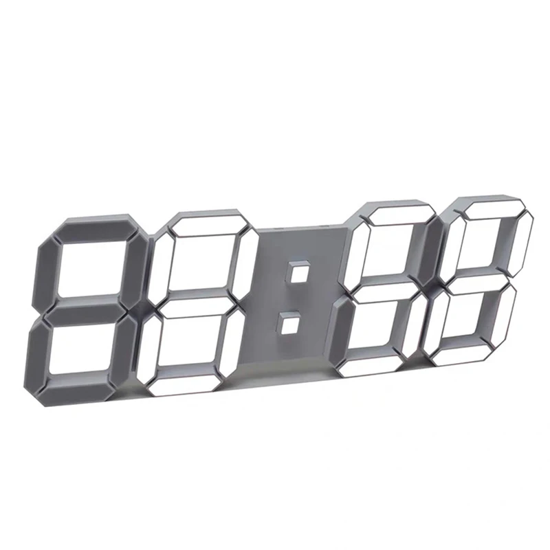 diy wall clock Led Electronic Digital Temperature Alarm Wall Clock Function Wall Decoration modern clock, White
diy wall clock Led Electronic Digital Temperature Alarm Wall Clock Function Wall Decoration modern clock, White