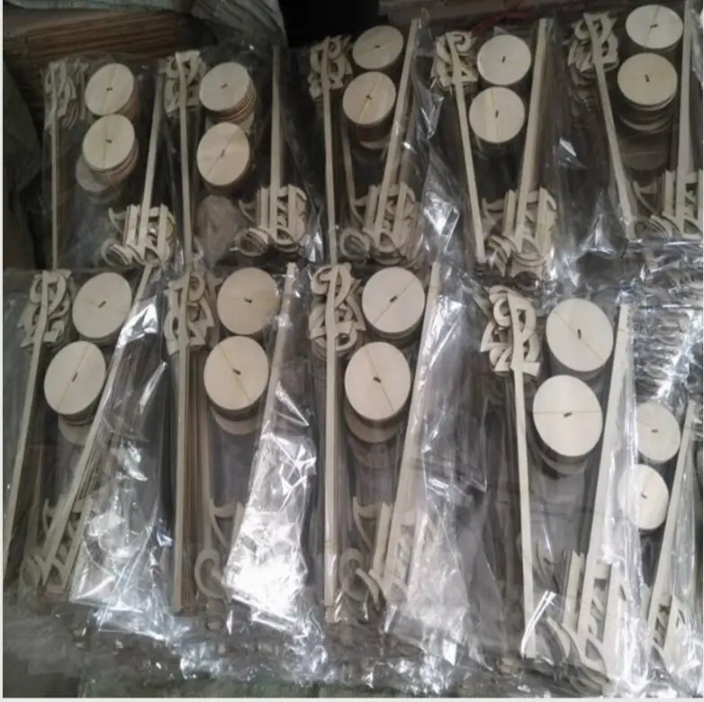 Number 1-20 Seat Card Wooden Wedding Party Supplies Hexagonal Hollow Number Seat Place Holder Table Numbers