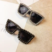 Women Rhinestone Crystal Square Sunglasses Brand Designer Luxury Square UV400 Eyewear Sun Glasses (KSG025)
Women Rhinestone Crystal Square Sunglasses Brand Designer Luxury Square UV400 Eyewear Sun Glasses (KSG025)