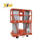 200kg capacity power scissors aerial lift work platform
